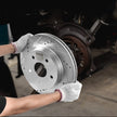 VEVOR Drilled Slotted Front and Rear Brake Rotors Pads Kit for Dodge Ram 1500