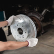 VEVOR Drilled Slotted Front Rear Brake Rotors Pads Kit for Chevy Silverado GMC