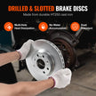 VEVOR Front Ceramic Brake Pads & Rotors Kit for Vauxhall Adam Corsa D Hatchback