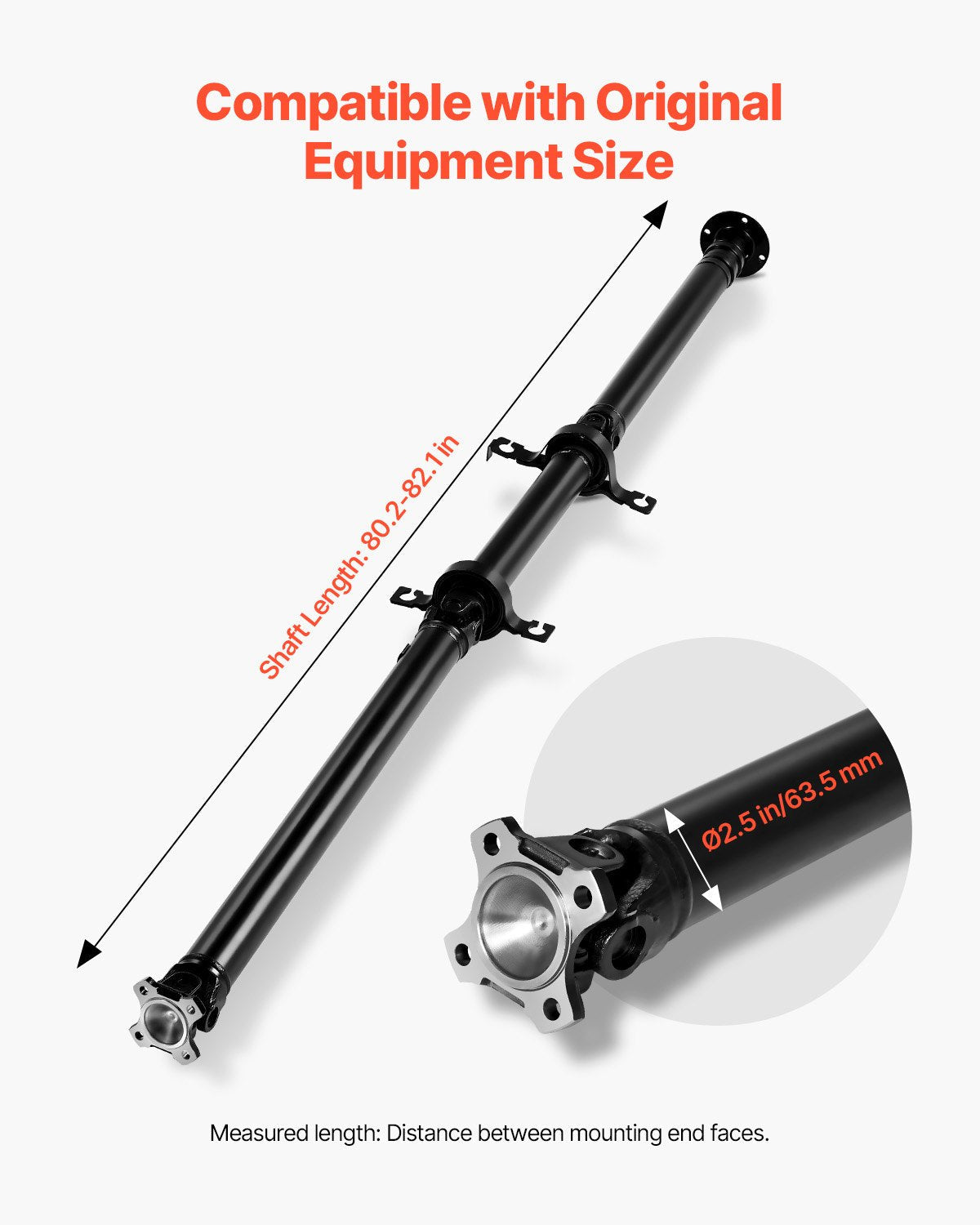 VEVOR Rear Drive Shaft Assembly Compatible with 2007-2008 Ford Edge/Lincoln MKX
