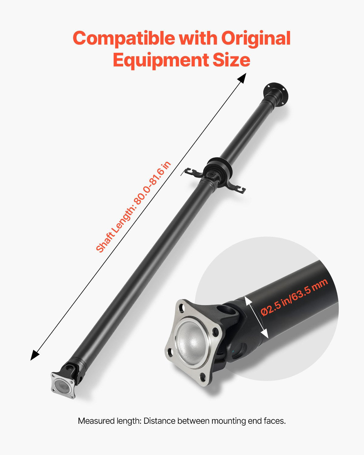 VEVOR Rear Drive Shaft Assembly Compatible with 2007-2014 Ford Edge/Lincoln MKX