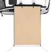 VEVOR Car Side Awning, Large 4.6'x6.6' Shade Coverage Vehicle Awning, PU3000mm UV50+ Retractable Car Awning with Waterproof Storage Bag, Suitable for Truck, SUV, Van, Campers