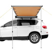 VEVOR Car Side Awning, Large 4.6'x6.6' Shade Coverage Vehicle Awning, PU3000mm UV50+ Retractable Car Awning with Waterproof Storage Bag, Suitable for Truck, SUV, Van, Campers