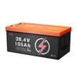 VEVOR 36V 105Ah Golf Cart Lithium Battery with LCD Monitor and 4000+ Cycles