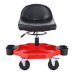 VEVOR Mechanics Swivel Seat 300 LBS Rolling Work Stool Height Adjustable Seat