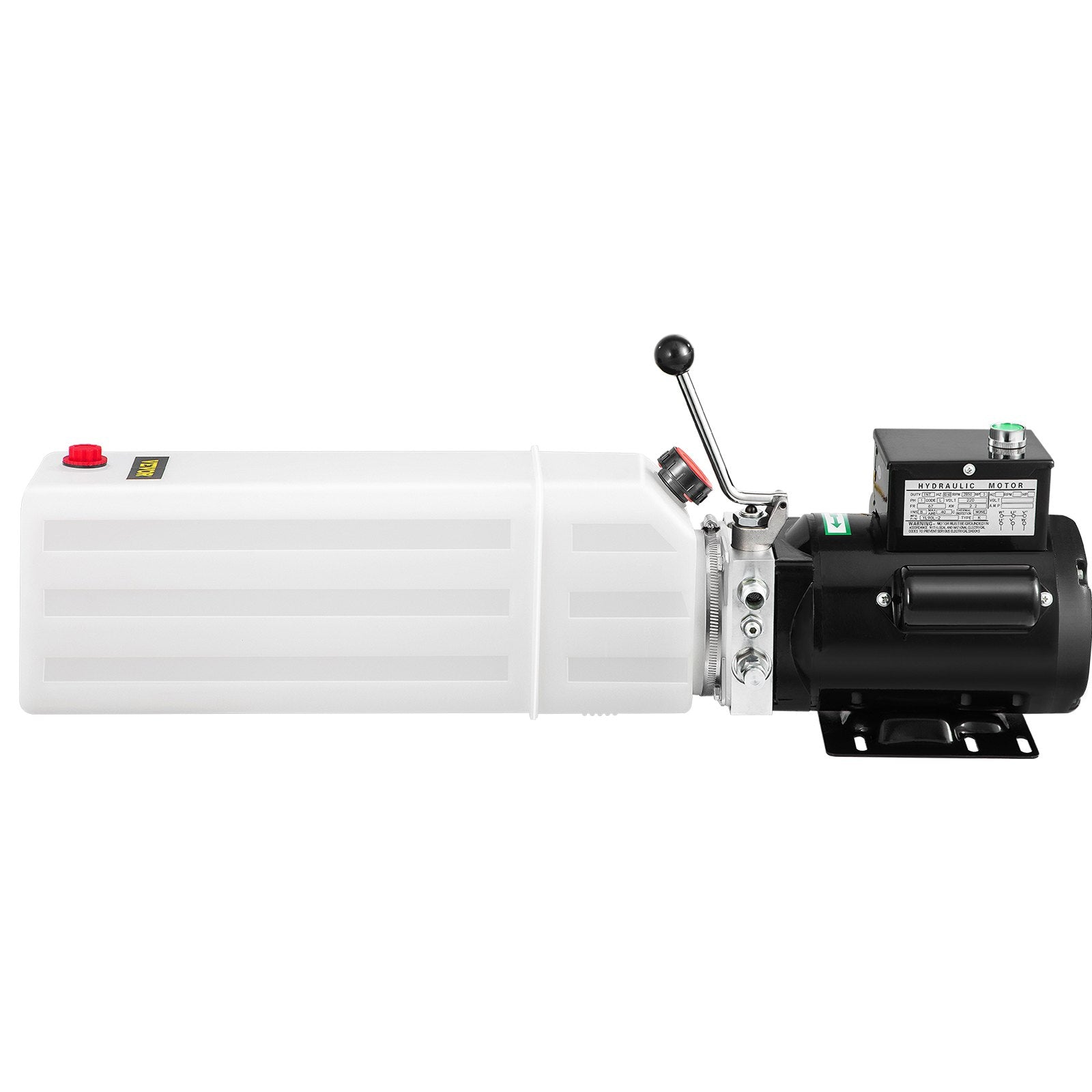 VEVOR 2.2KW Car Plastic Lift Hydraulic Power Unit 6L Hydraulic Power Pack 220V 3HP 50HZ 2750 PSI for Two and Four Post Lift Auto Hoist Car Lift