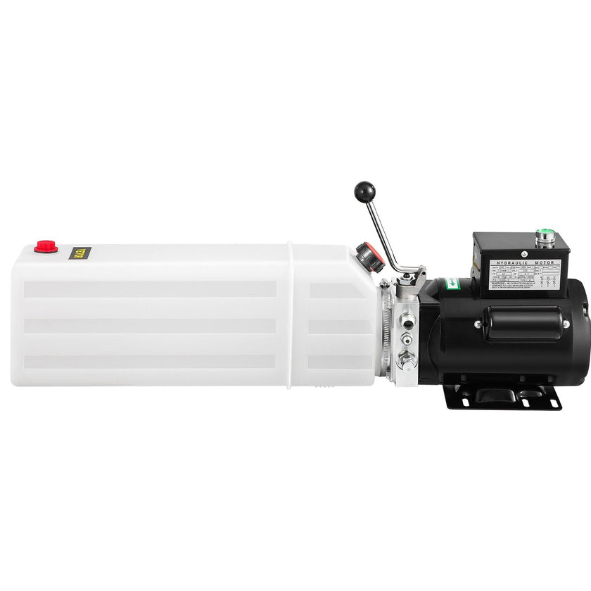 VEVOR 2.2KW Car Plastic Lift Hydraulic Power Unit 6L Hydraulic Power Pack 220V 3HP 50HZ 2750 PSI for Two and Four Post Lift Auto Hoist Car Lift