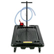 Vevor Low Profile Oil Drain Pan 17 Gallon Foldable Highly Durable & 8' Hose