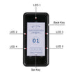 VEVOR F103 Restaurant Pager System 20 Pagers, Max 98 Beepers Wireless Calling System, Touch Keyboard with Vibration, Flashing and Buzzer for Church, Nurse,Hospital & Hotel