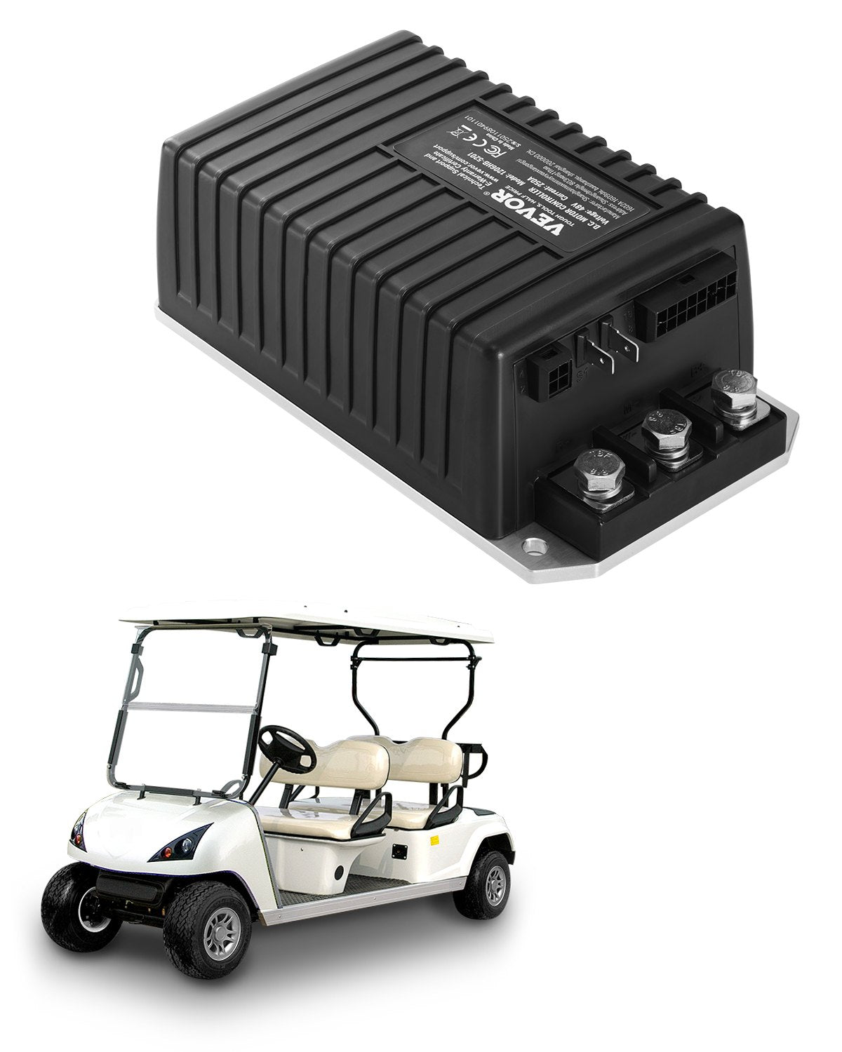VEVOR Golf Cart Controller 48V 250A Speed Controller for EZGO TXT 1206HB-5201