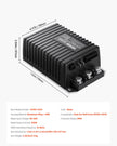 VEVOR Golf Cart Controller 48V 250A Speed Controller for Club Car 1510A-5251