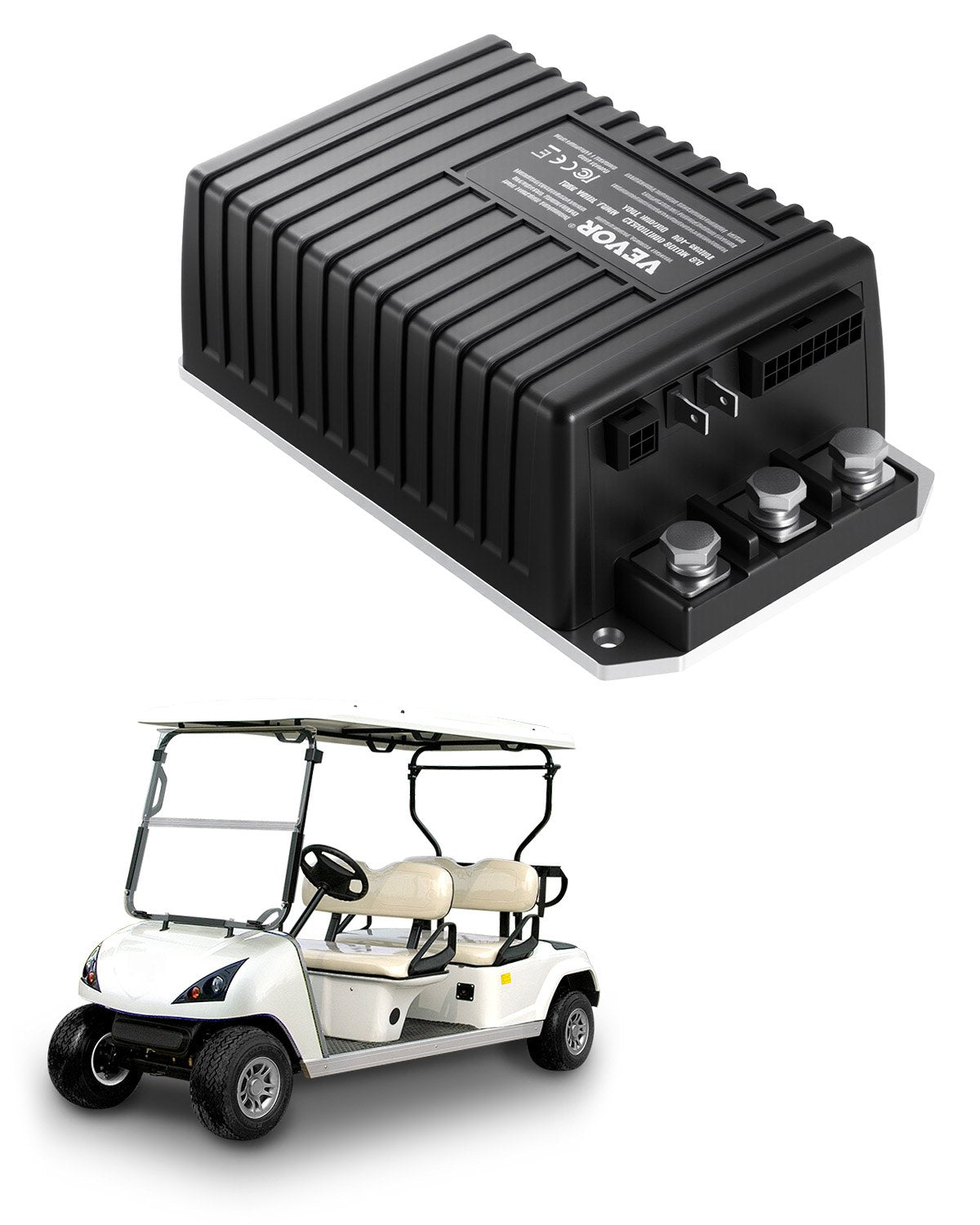 VEVOR Golf Cart Controller 48V 250A Speed Controller for Club Car 1510A-5251