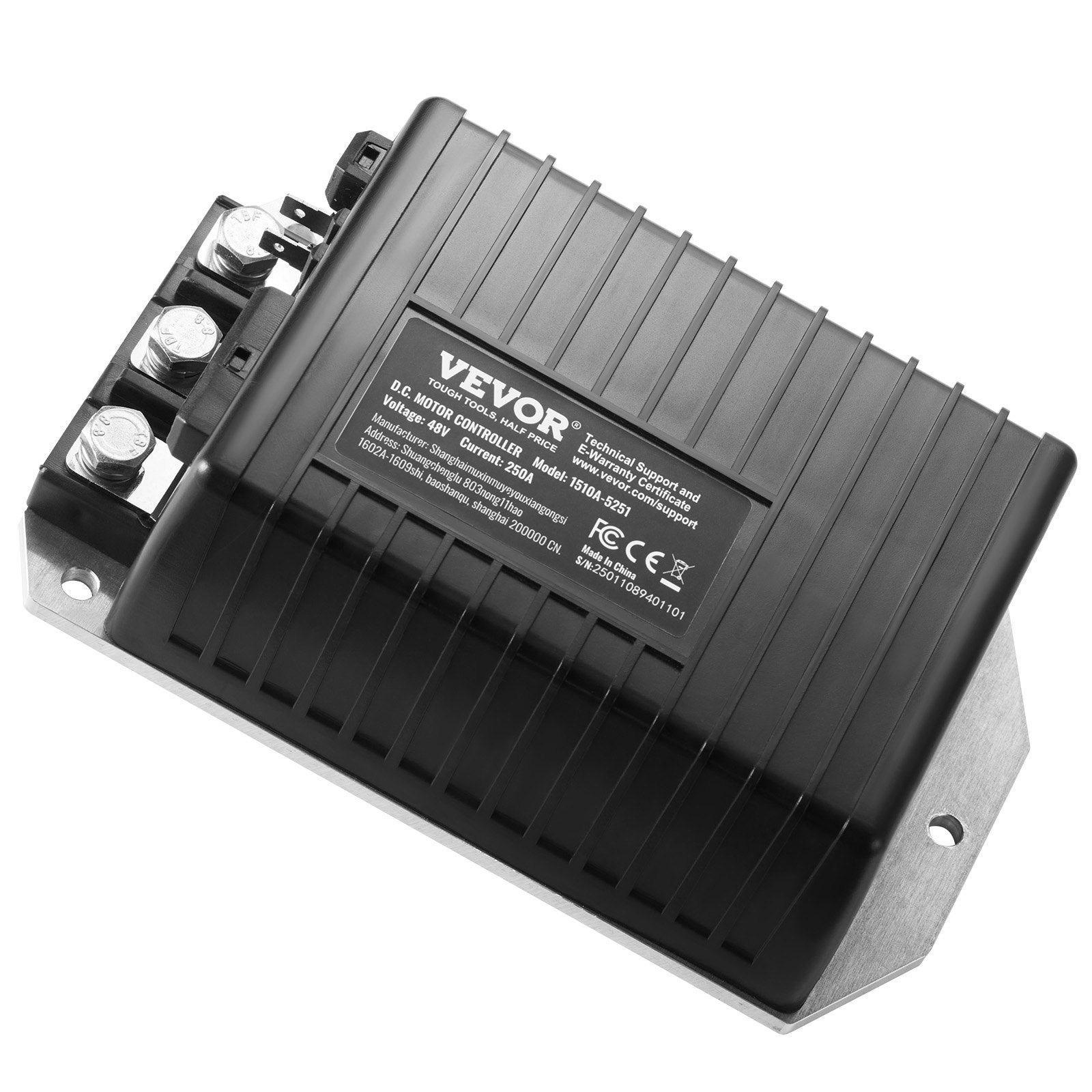 VEVOR Golf Cart Controller 48V 250A Speed Controller for Club Car 1510A-5251