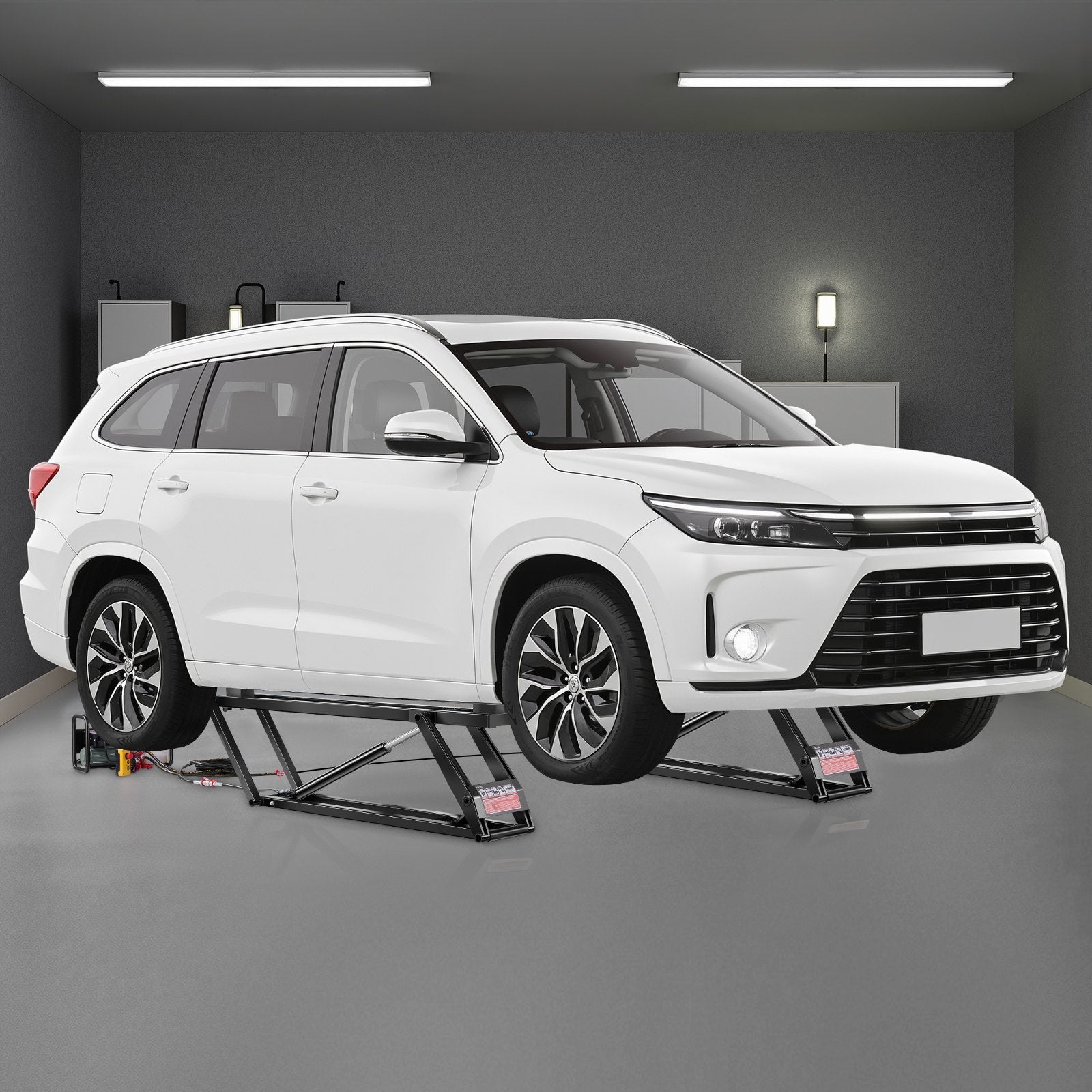 VEVOR 7000 lbs Car Lift Adjustable Car Lifts with Remote Control for Home