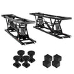 VEVOR Car Lift, 5,000 LBS Capacity Portable Car Lift, with Extended-Length Plates, 25.6
