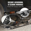 VEVOR Car Lift, 7,000 LBS Capacity Portable Car Lift, with Extended-Length Plates, 26.8