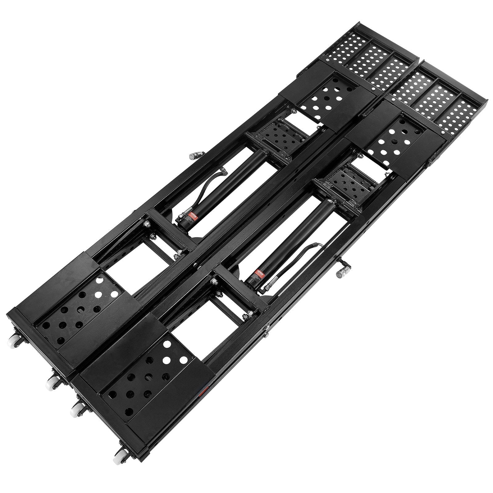 VEVOR Car Lift, 7,000 LBS Capacity Portable Car Lift, with Extended-Length Plates, 26.8
