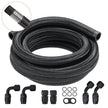 VEVOR 10AN Fuel Line Kit, 10 FT Fuel Hose Kit, 0.55