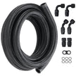 VEVOR 10AN Fuel Line Kit, 10 FT Fuel Hose Kit, 0.55