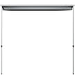 VEVOR Car Awning, 6.5'x6.5' Vehicle Awning, Pull-Out Retractable Awning Rooftop, Waterproof UV50+ Car Side Awning, Telescoping Poles Trailer Tent Shade w/Carry Bag for SUV Outdoor Camping Travel, Grey