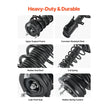 VEVOR Rear Shock Absorber, Toyota Camry 2007-2011 Strut Assembly, Rear Suspension Replacement, Durable Rear Shocks, Direct Fit Shock Absorbers, Core Vehicle Struts, Toyota Camry Suspension Parts
