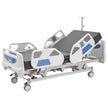 Premium 5-Function Full Electric Hospital Bed with Cardiac Chair, CPR, Trendelenburg Positioning & High-Density Mattress, 550 lb Capacity