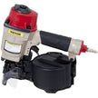 VEVOR Roofing Nail Gun CN55, Professional Coil Nailer from 1-Inch up to 2-1/4-Inch, Siding Nailer with Adjustable PC Magazine Coil Siding Nailer 15 Degree for Driving Roofing Nails Fast and Hard