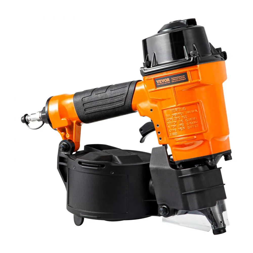 VEVOR MCN55 Coil Siding Nailer 1 inch to 2-1/4-inch 15 Degree Pneumatic Nail Gun