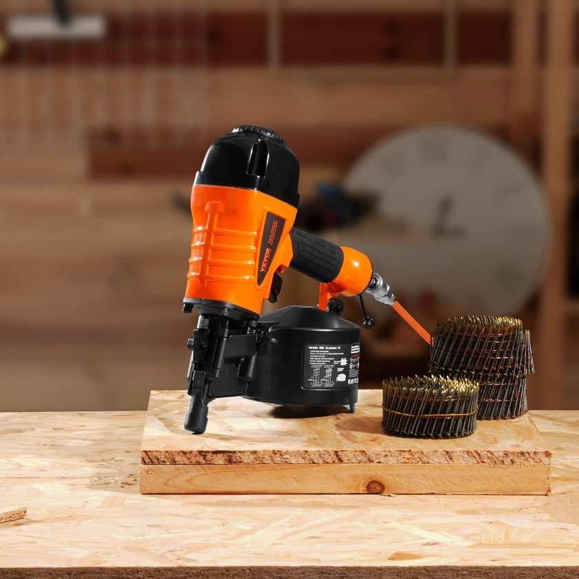 VEVOR CN65 Coil Siding Nailer 1-1/4