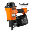 VEVOR MCN70 Coil Siding Nailer 1-3/4 to 2-3/4 inch 15 Degree Pneumatic Nail Gun