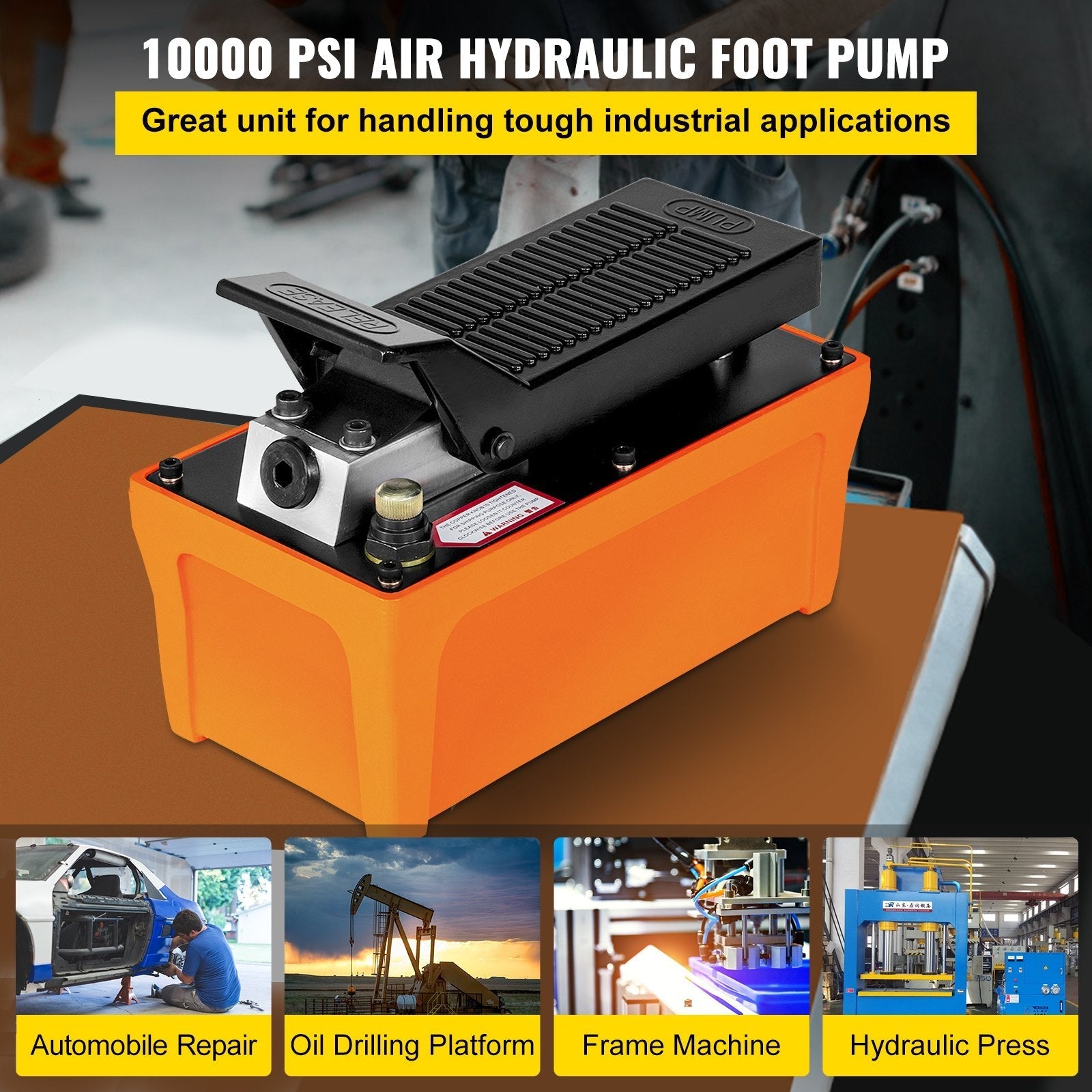 Hydraulic foot pump Hydraulic pump 700bar Air foot pump with hose