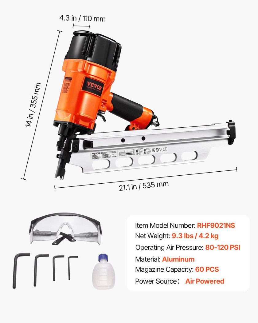 VEVOR Framing Nailer 2