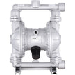 VEVOR Air Operated Double Diaphragm Pump, 44GPM, Max 115PSI Air Waste Oil Pneumatic Transfer Pump with 2 Extra Diaphragms, 1-1/2 inch Inlet & Outlet Aluminum Alloy Diaphragm Pump for Diesel Grease Oil