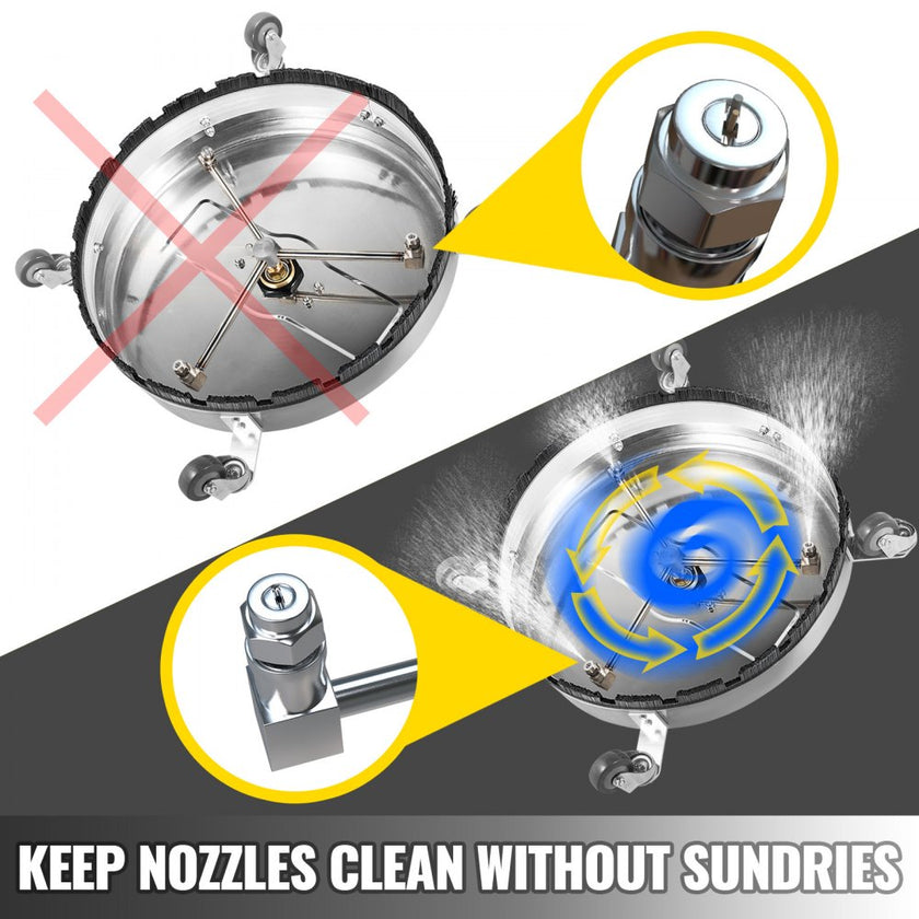 Surface Cleaner Pressure Washer Flat Surface Cleaner 20