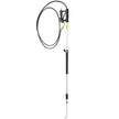 VEVOR Telescoping Pressure Washer Wand, 18ft Length Adjustable Power Washer Extension Wand, 4000PSI 9GPM Power Cleaning Tools w/ Strap Belt, 5 Nozzle Tips, 3/8'' & 1/4'' Quick Connectors, Silver/Black