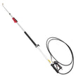 VEVOR Telescoping Pressure Washer Wand, 20 ft 5-Section Length Adjustable, Max. 4000 PSI Pressure, Fit for 3/8'' Quick Connection w/ Extension Wand, 5 Spray Nozzles, Belt, for Roof, Fence, Gutter