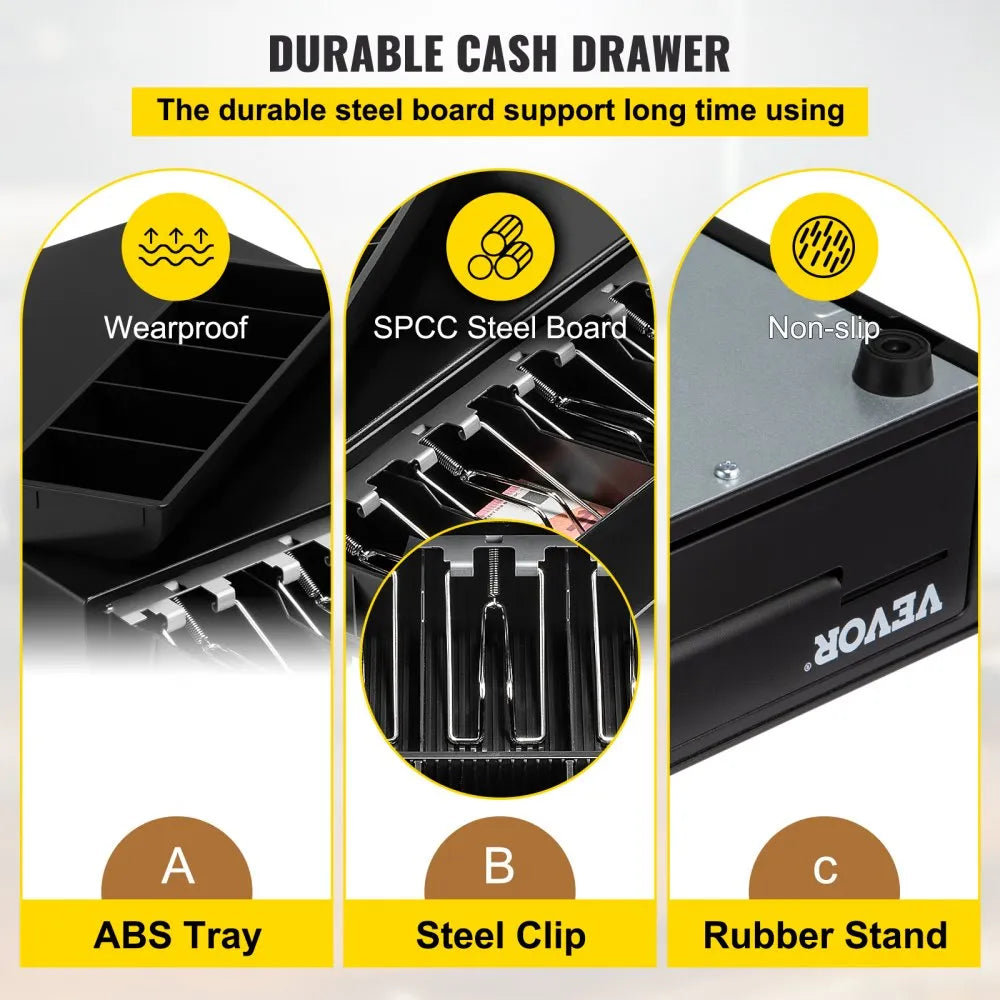 VEVOR Cash Register Drawer, 13