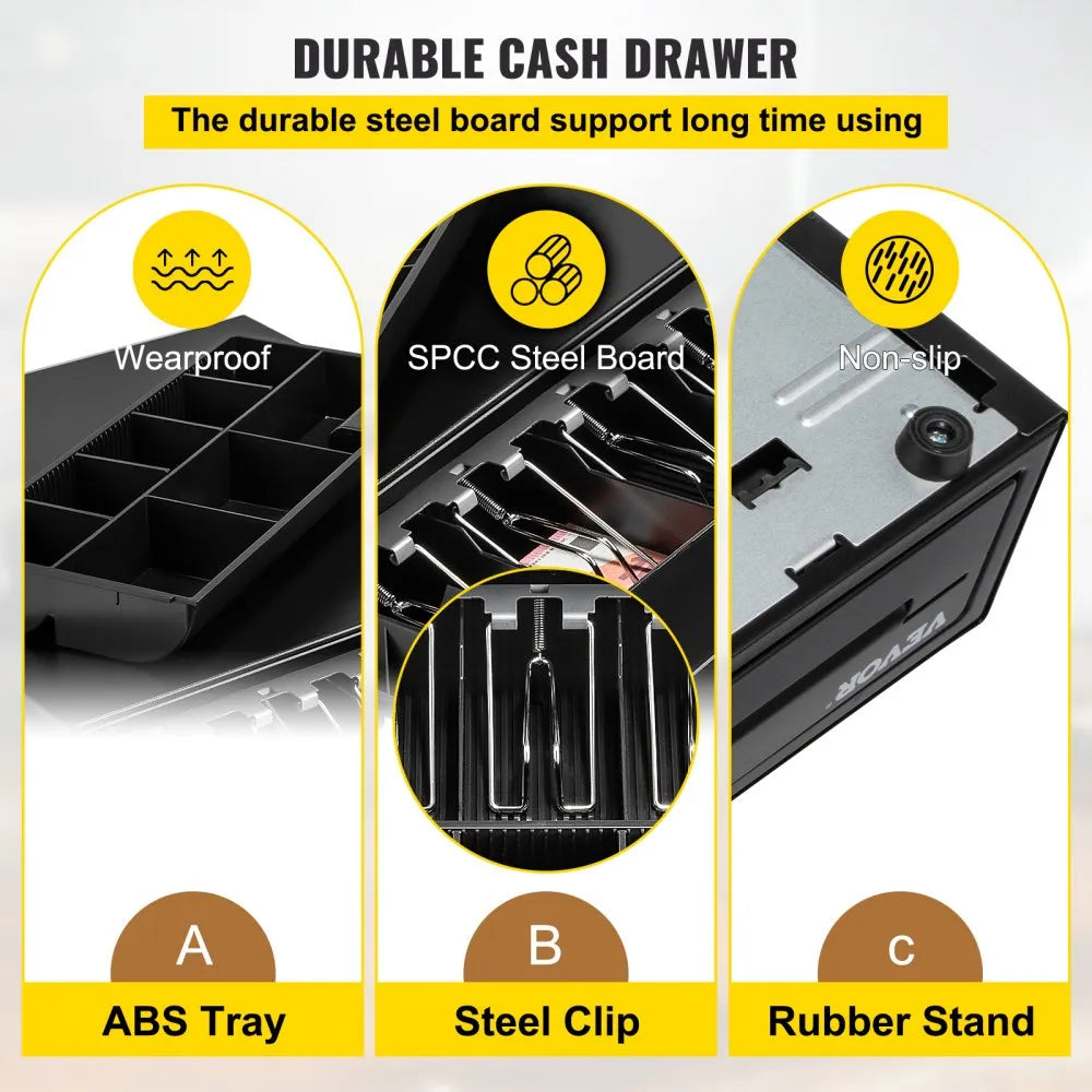 VEVOR Cash Register Drawer, 16