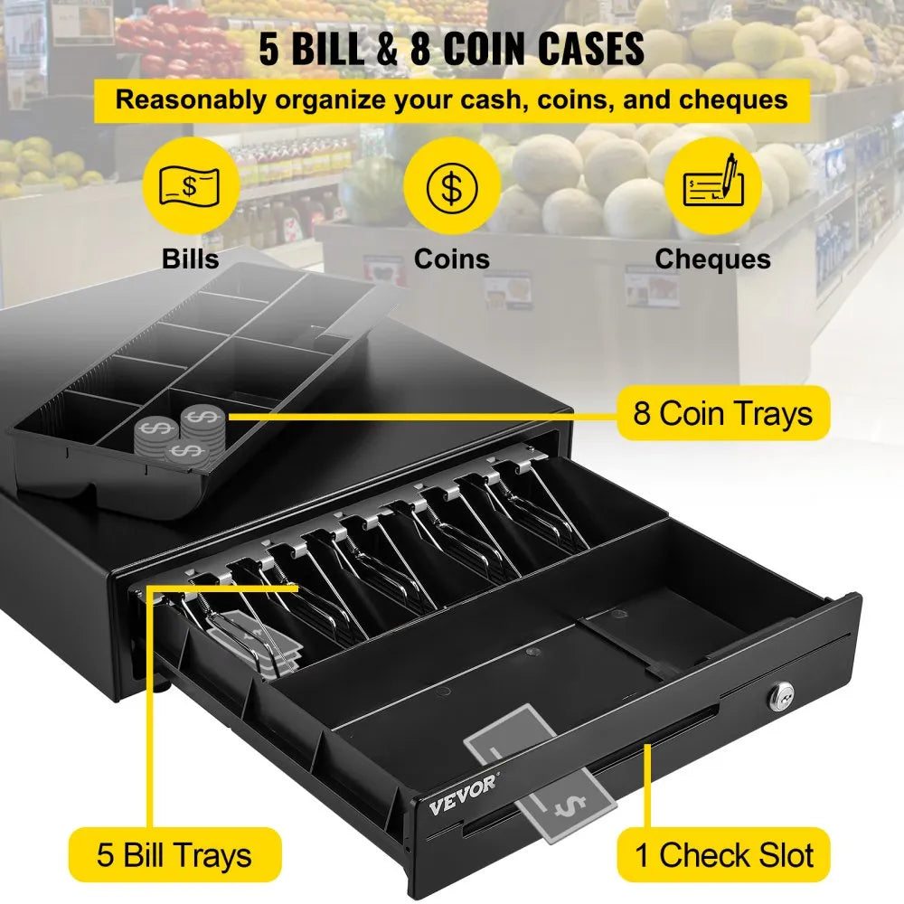 VEVOR Cash Register Drawer, 16