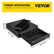 VEVOR Cash Register Drawer, 16