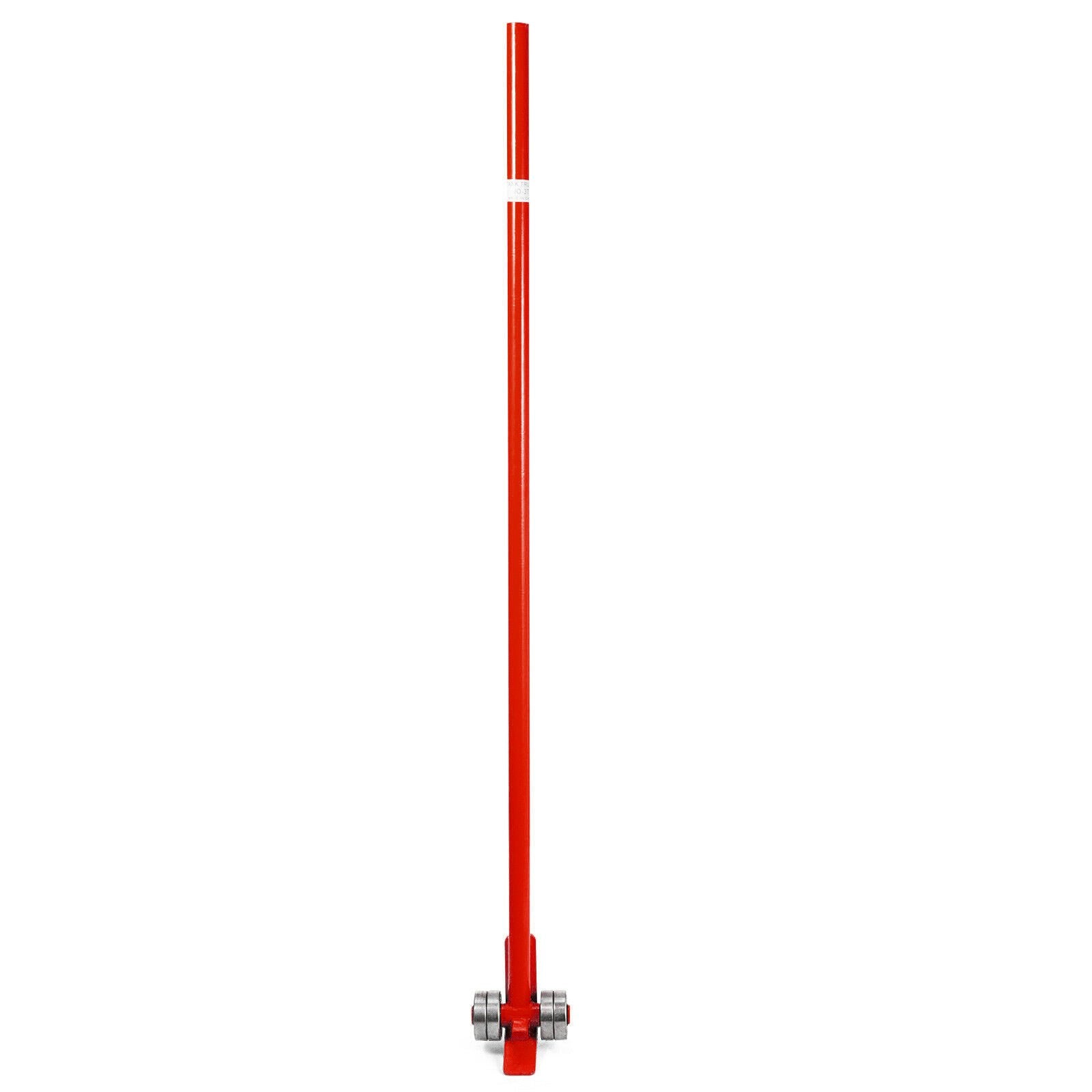 3t Pry Lever Bar 6600lbs Capacity Steel Pry Lever Bar W/wheels 5' Length Handle