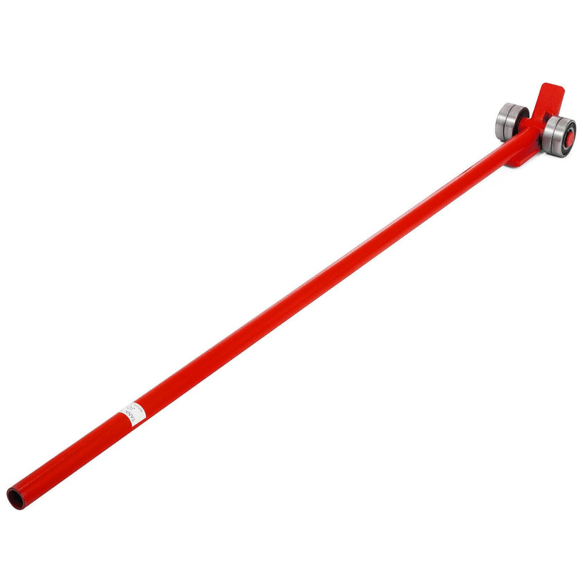 3t Pry Lever Bar 6600lbs Capacity Steel Pry Lever Bar W/wheels 5' Length Handle