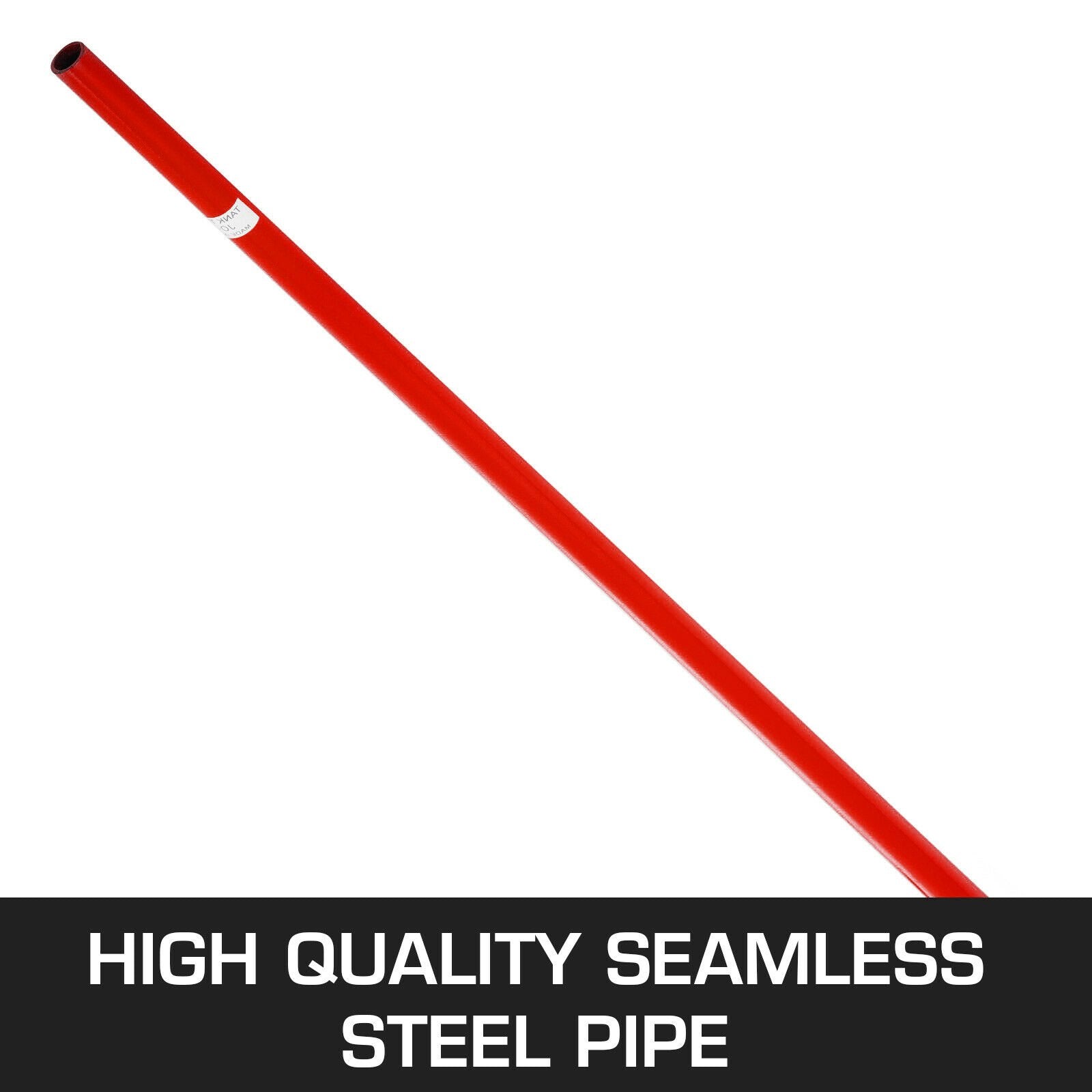 3t Pry Lever Bar 6600lbs Capacity Steel Pry Lever Bar W/wheels 5' Length Handle