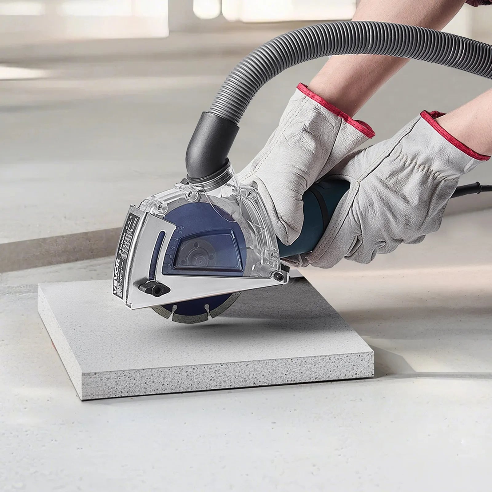 VEVOR Cutting Dust Shroud for Angle Grinders 4-5 in with 5 in Grinding Wheel