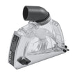 VEVOR Cutting Dust Shroud for Angle Grinders 4-5 in with 5 in Grinding Wheel