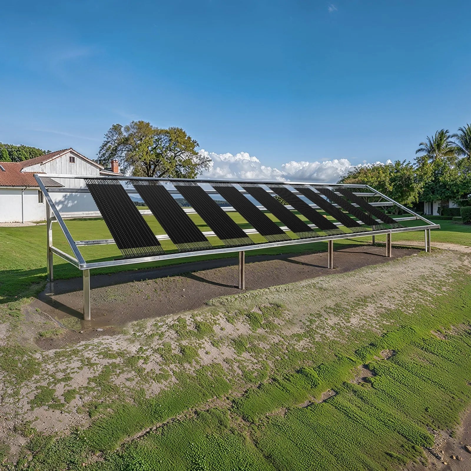 VEVOR Solar Pool Heater 4 x 10 Foot Aboveground & Inground Pool Heating System
