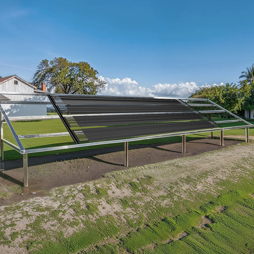VEVOR Solar Pool Heater 2.75 x 20 Foot Aboveground Pool Heating System( 2 Panels)