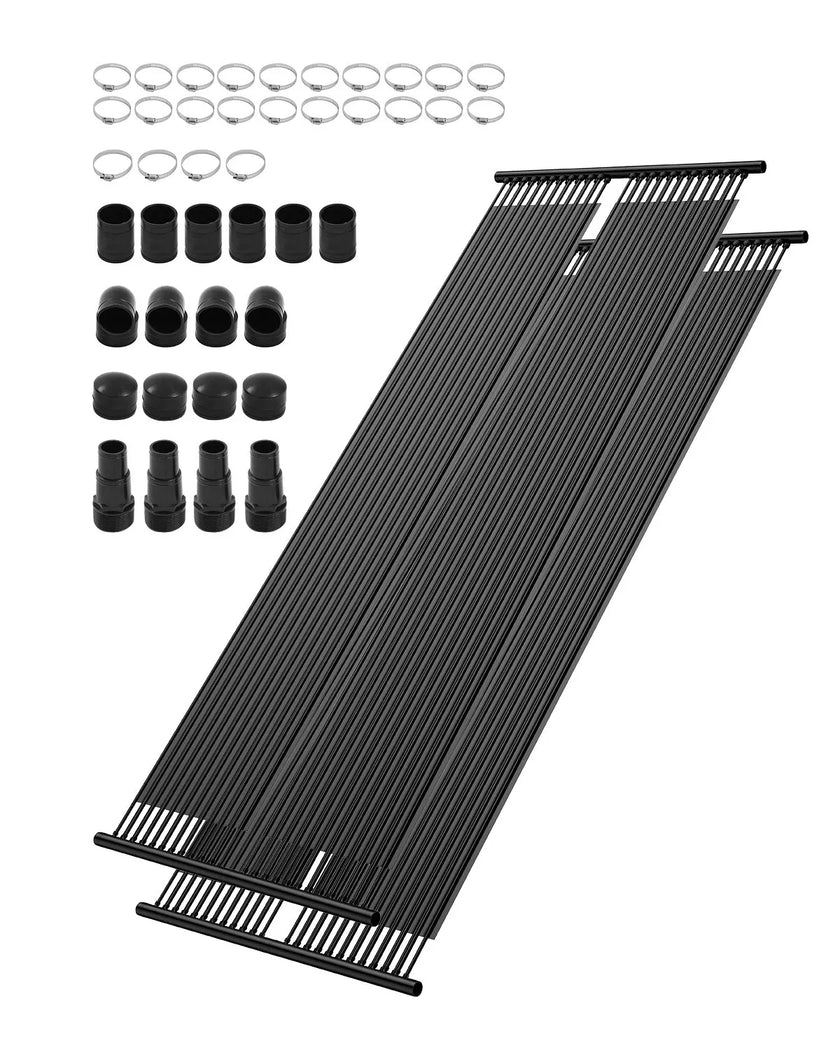 VEVOR Solar Pool Heater 2.75 x 20 Foot Aboveground Pool Heating System( 2 Panels)
