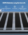 VEVOR Solar Pool Heater 4 x 10 Foot Aboveground Pool Heating System( 4 Panels)