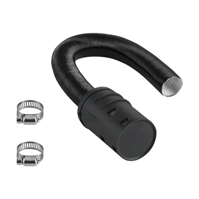VEVOR Diesel Heater Intake Pipe Kit, 0.98 Inch Car Air Parking Heater Ducting Hose, Stretchable & Bendable Air Intake Filter Silencer for 2KW, 5KW, 8KW Diesel Heaters
